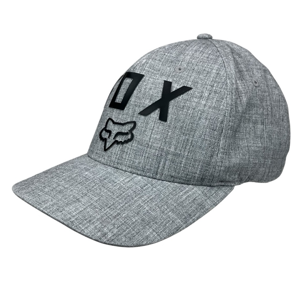 Fox Racing Flexfit Hat Gray‎ Black Logo Unisex L/XL Fitted Cap Moto MX - Picture 6 of 8